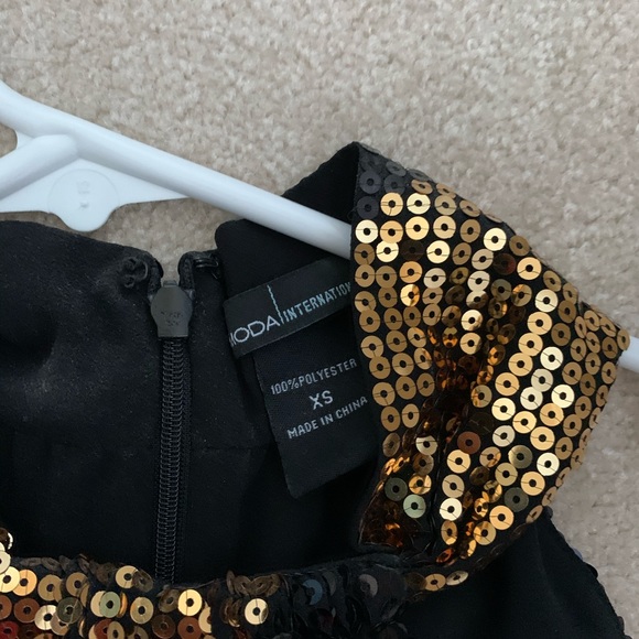 Dressy sleeveless sequin shirt - Picture 2 of 2